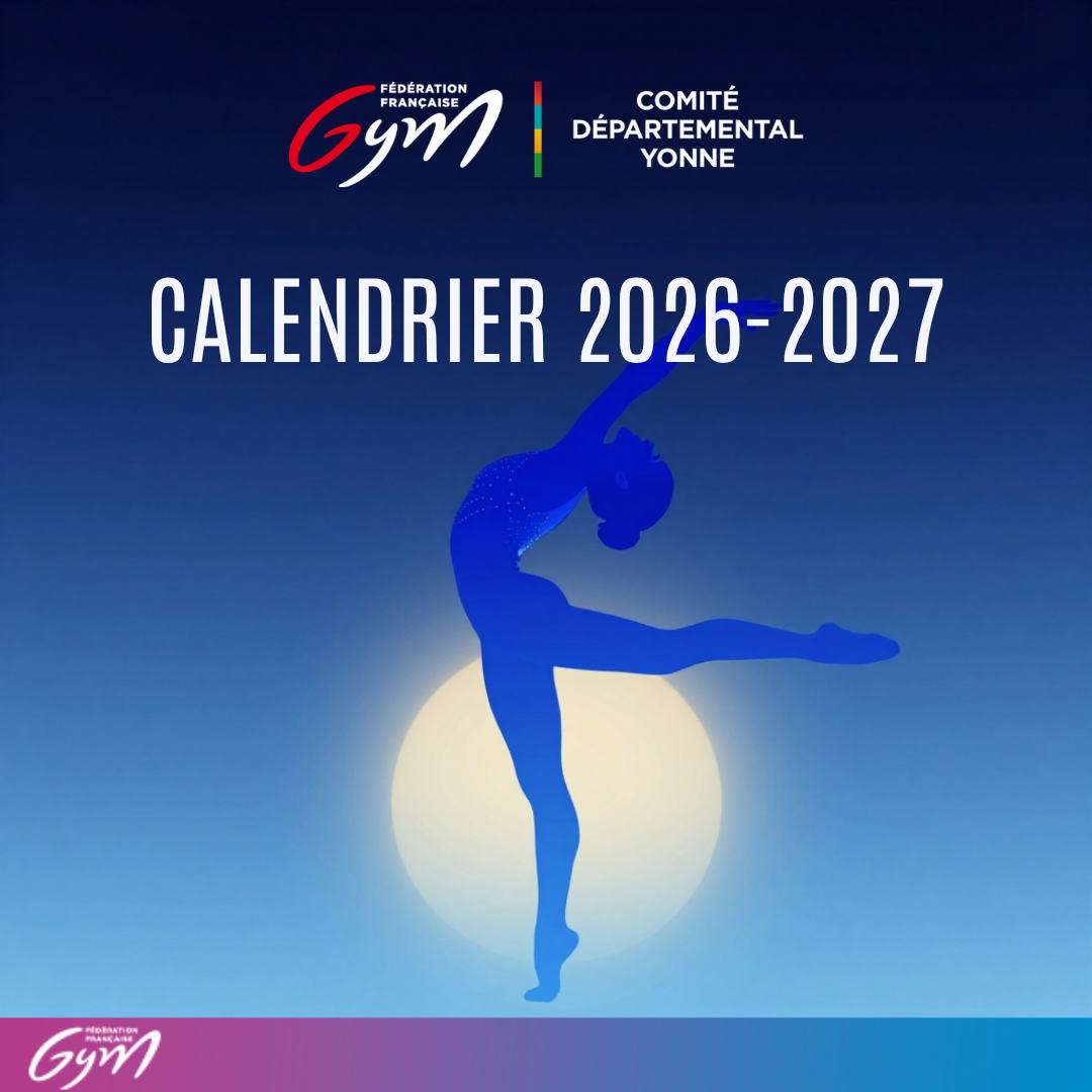 Le calendrier des compétitions 2026-2027 est en ligne