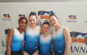 Tumbling- Championnat de France par équipe- 2 équipes icaunaises étaient en lice