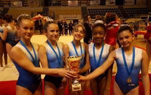 Championnat inter-departemental GAF a Nevers- L'Yonne sur les podiums