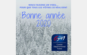 Trés bonne année 2020