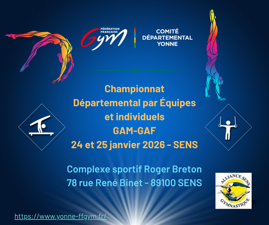 Championnat départemental GAM GAF - SENS