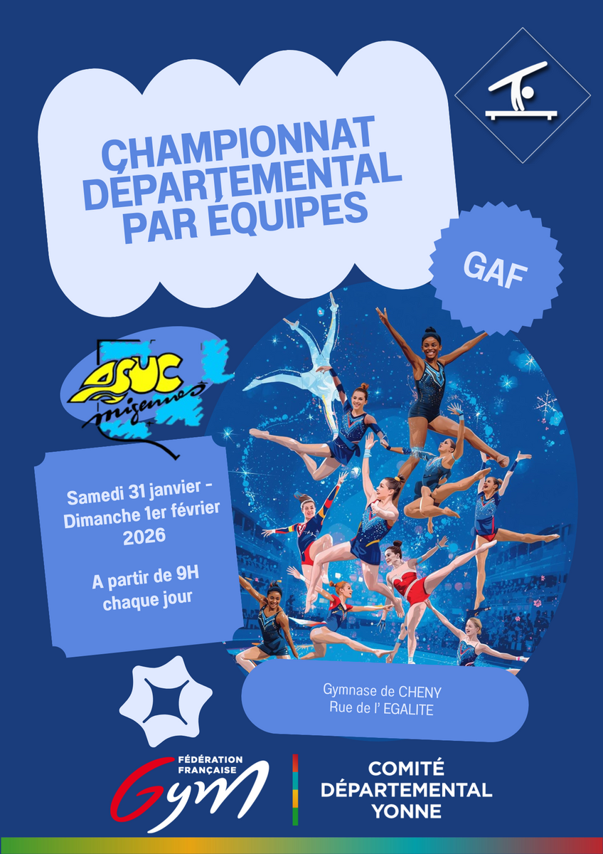 Championnat départemental par équipes GAF