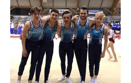 Trophée Fédéral, l' équipe GAM de Sens se classe 9 ème.