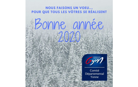Trés bonne année 2020