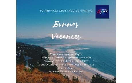 Bonnes vacances