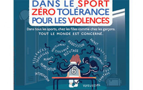 Zero tolérance pour les violences dans le sport