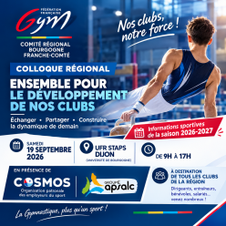 Colloque régional de rentrée : rendez-vous le 19 septembre à Dijon